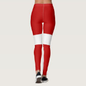 Drapeau total des leggings du Danemark (Dos)