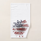 Drapeau tournesol (Serviette à main)