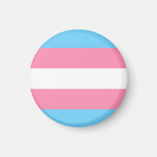 drapeau trans sur aimant