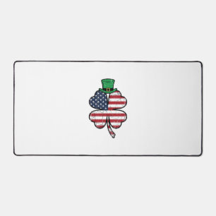 Drapeau Trèfle Vintage Fête de la Saint-Patrick