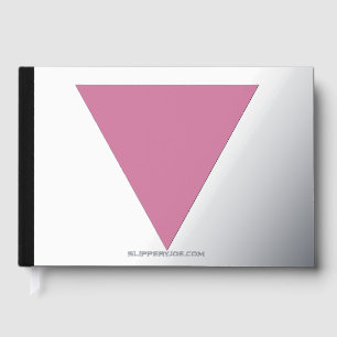 Drapeau triangle rose de SlipperyJoe's symbole ros