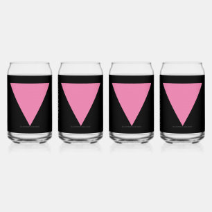 Drapeau triangle rose de SlipperyJoe's symbole ros