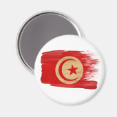 Drapeau tunisien Magnets (Recto/Verso)