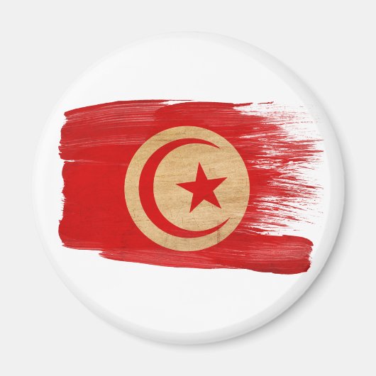 Drapeau tunisien Magnets (Devant)