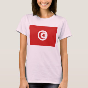 Drapeau tunisien x Carte T-shirt