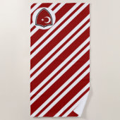 Drapeau turc serviette de plage (Devant)