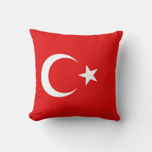 Drapeau turc x Coussin du drapeau