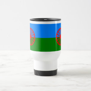 Drapeau tzigane Romany officiel Travel Mug