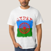 Drapeau tzigane T-Shirt (Devant)