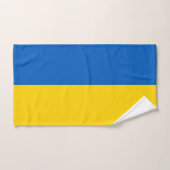 Drapeau Ukraine (Serviette à main)