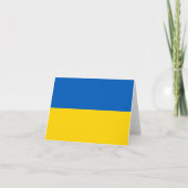 Drapeau ukrainien (Devant)
