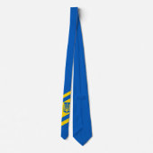 Drapeau ukrainien. Armoiries. Truzyb. Cravate (Dos)