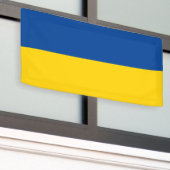 Drapeau ukrainien de l'Ukraine bannière personnali (Bâtiment extérieur)