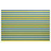 Drapeau ukrainien et rayures ukrainiennes, tissu t (Fat Quarter)