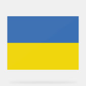 Drapeau ukrainien Slava Ukraini С л а в а р У к  d (Recto)