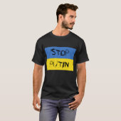 drapeau ukrainien T-shirt (Devant entier)