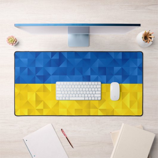 Drapeau ukrainien texturé (Bureau 1)