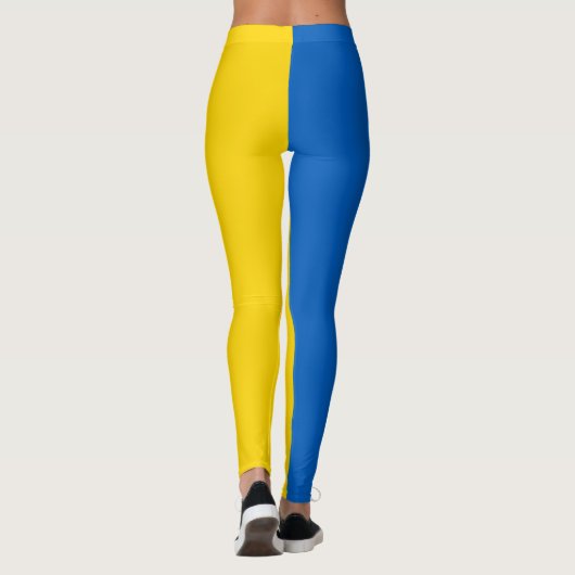 Drapeau ukrainien (Ukraine) Leggings (Dos)