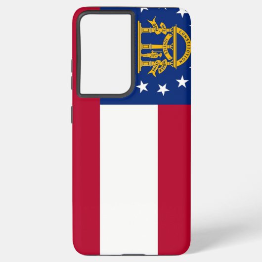 Drapeau ultra Coque Samsung Galaxy S21 de Géorgie (Verso)