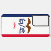 Drapeau ultra Coque Samsung Galaxy S21 de l'Iowa (Côté gauche)