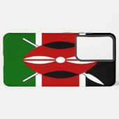 Drapeau ultra Coque Samsung Galaxy S21 du Kenya (Côté gauche)