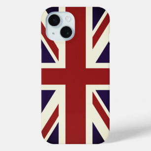 drapeau Union Jack anglais iPhone 15 coque