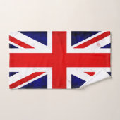 Drapeau Union Jack britannique (Serviette à main)