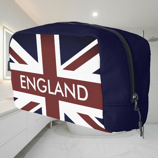 Drapeau Union Jack britannique sac de toilette de