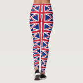Drapeau Union Jack / Britanniques Leggings (Dos)