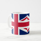Drapeau Union Jack Coffee Mug (Devant gauche)