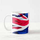 Drapeau Union Jack 'Cool Britannia' Mug classique (Gauche)
