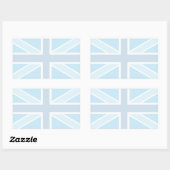 Drapeau Union Jack dans Stickers Bleus (Feuille)