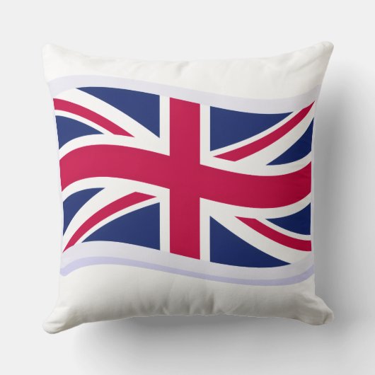Drapeau Union Jack sur Coussin 50,8 x 50,8 cm 20"x (Verso)
