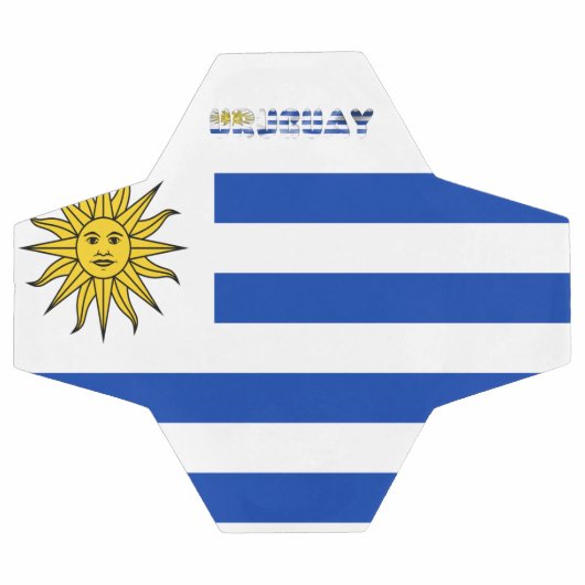 Drapeau uruguayen (Plat)