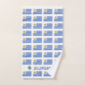 Drapeau uruguayen (Serviette à main)