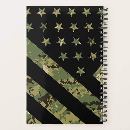 Drapeau US du Camouflage numérique militaire (Dos)