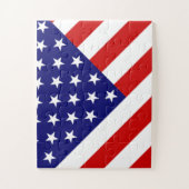 Drapeau USA 11x14 30pc jpcn Jigsaw Puzzle (Vertical)