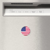 Drapeau Usa Cadeau Magnet (In Situ (Lave-vaisselle))