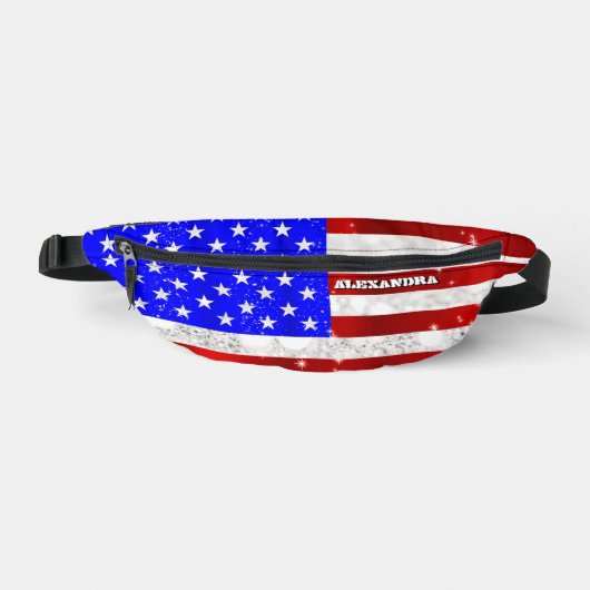 Drapeau USA - Personnalisé (Recto)