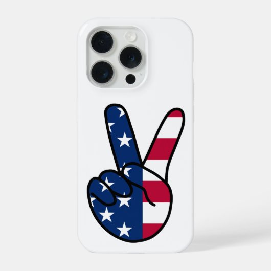 Drapeau USA Signe V (Verso)