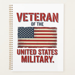 Drapeau USA Vétéran Vintage Design Vectoriel Milit