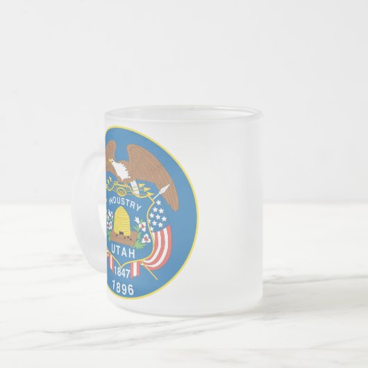 Drapeau Utah Café Mug (Devant gauche)