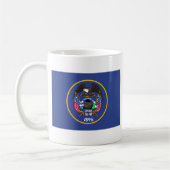 Drapeau Utah + Mug Carte (Gauche)