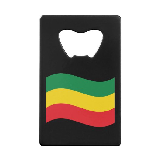 Drapeau vert, or (jaune) et rouge (Devant)