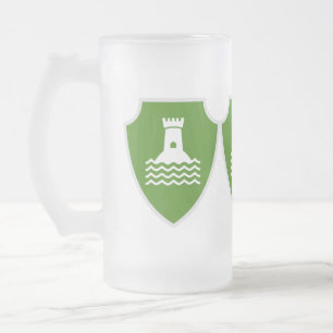 Drapeau vetravéen - Mug de verre givré