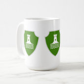 Drapeau vetravian - Mug (Devant gauche)