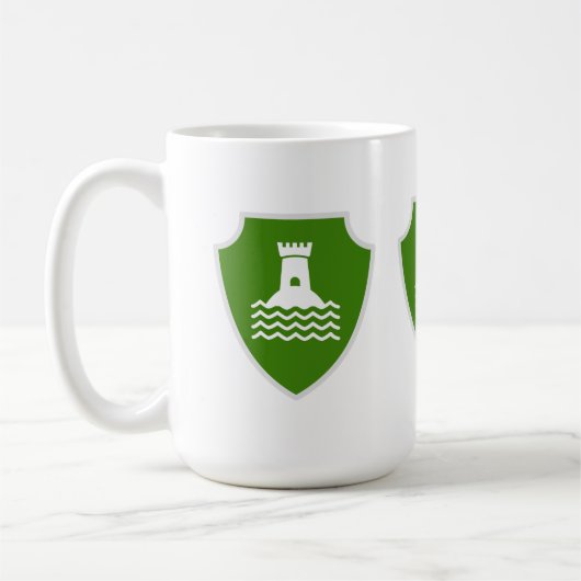 Drapeau vetravian - Mug (Gauche)