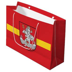 Drapeau Vilnius, Lituanie Grand sac cadeau