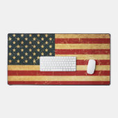 Drapeau Vintage américain Grunge (Clavier et souris)