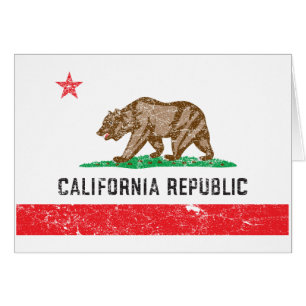 Drapeau vintage de la Californie